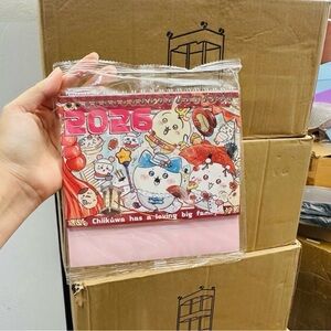 Chiikawa 2026 desktop calendar